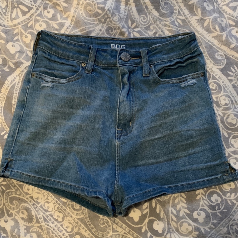 BDG Super High Rise Jean Shorts